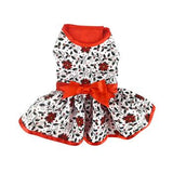Christmas Dog Harness Dress - Holly