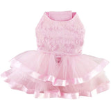 Pink Lace & Ruffles Dress