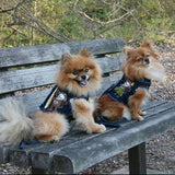 Lahaina Designer Collection - Hula Monkey Denim Harness Vest - Abigail Collection
