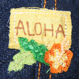 Lahaina Designer Collection - Hula Monkey Denim Harness Vest - Abigail Collection