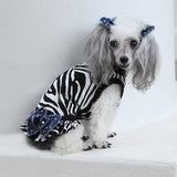 The Diamond Designer Collection - Diva Zebra Dress Enhanced with Denim