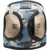 Choke Free Dog Harness Camo - Blue