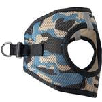 Choke Free Dog Harness Camo - Blue