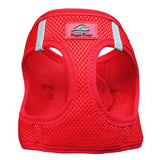 Solid Ultra Choke Free Dog Harness - Red