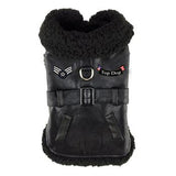 Black Top Dog Flight Coat