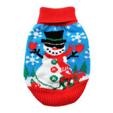 Ugly Snowman Christmas Holiday Dog Sweater