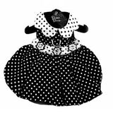 Polka Dot Dog Dress with Matching Leash