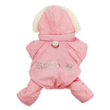 Pink Dog Snow Suit