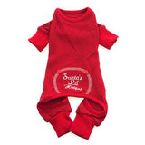 Christmas Dog Pajama - Santa's Lil Helper