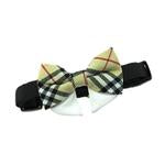 Universal Dog Bow Tie - Tan Plaid