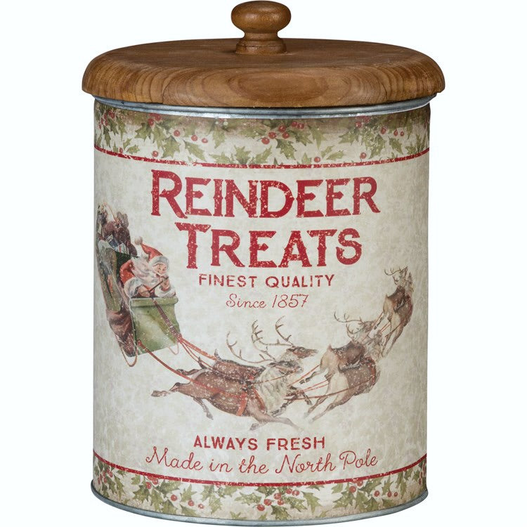 Shop early Reindeer Treat Canisters have arrived!