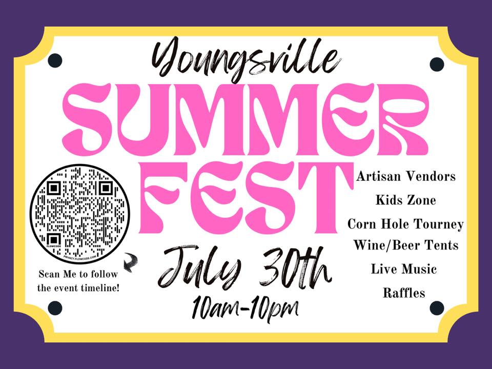 Summerfest is Saturday!  Youngsville, NC