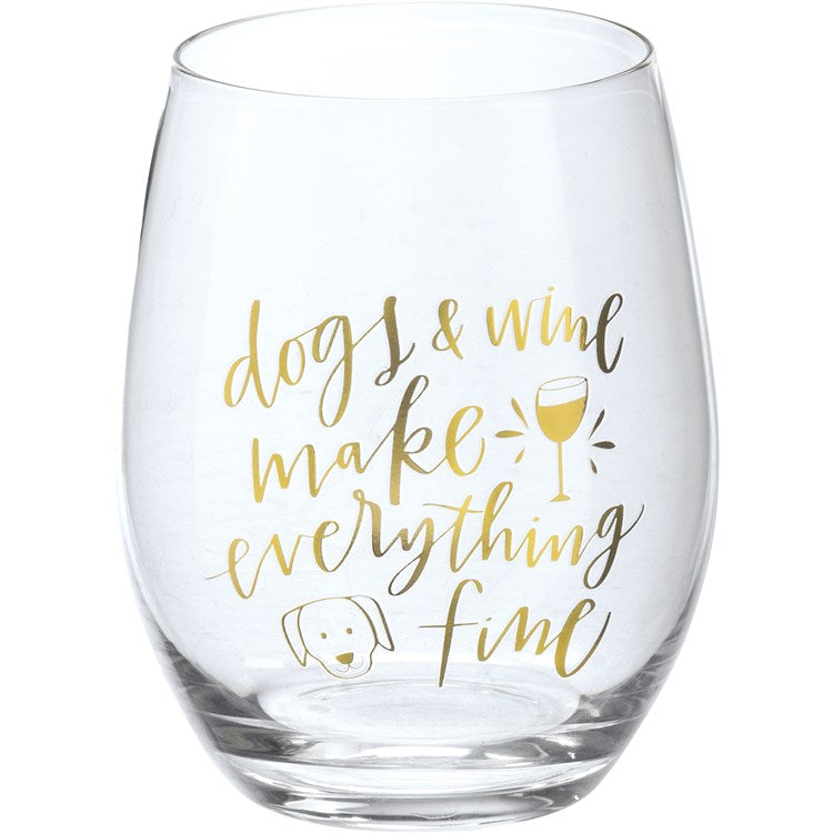 Dog Lover Wine Glasses!