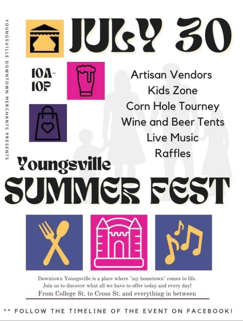Mark Your Calendar!  July 30th!