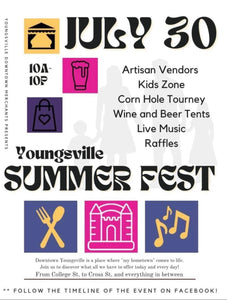 Mark Your Calendar!  July 30th!