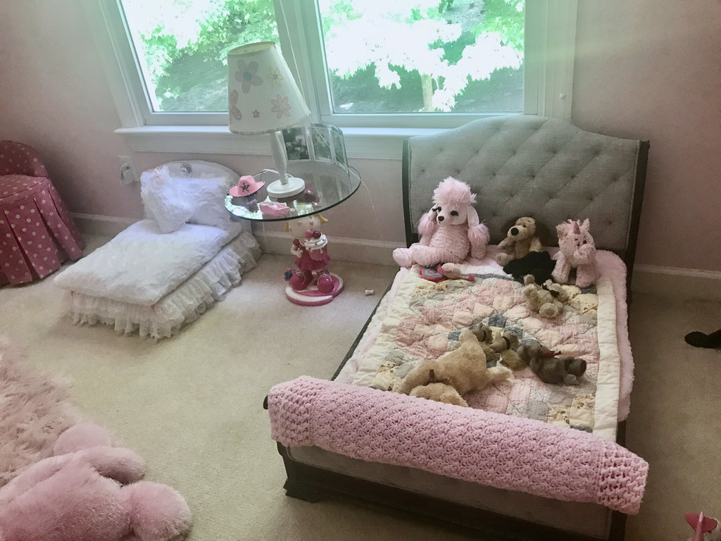 I’m “cleaning” my room!