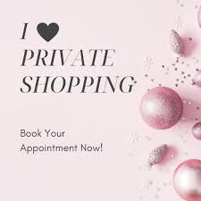 ShOpPiNg By ApPoInTmEnT.. NoW aVaIlAbLe!❤️