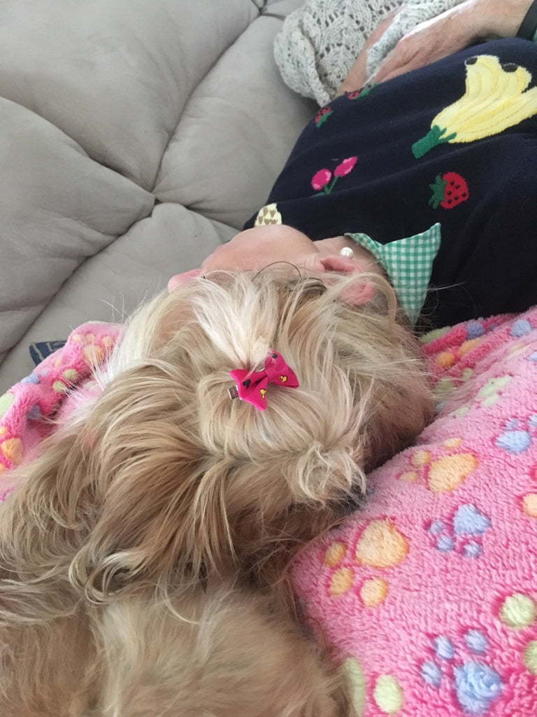 Mom & I are napping