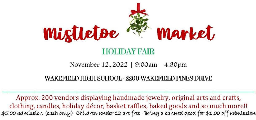 Mistletoe Market is Saturday!