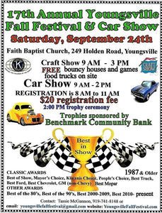 Youngsville Fall Festival & Car Show