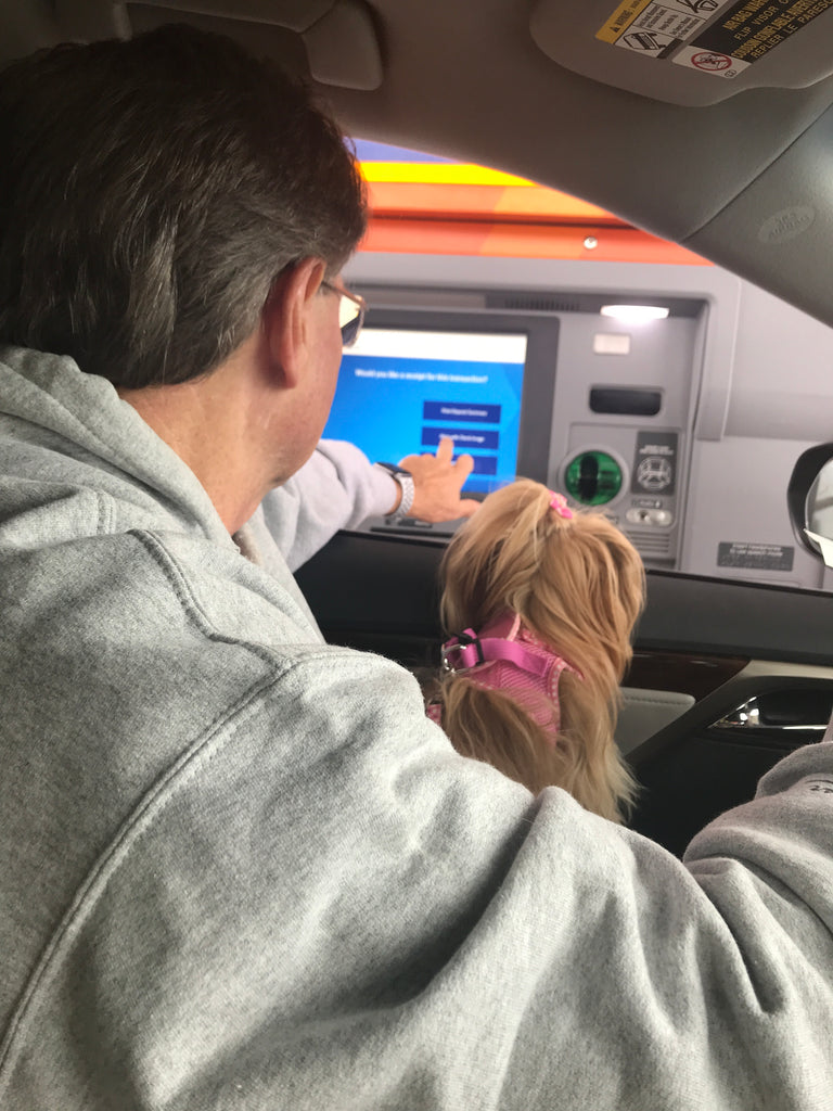 Helping my Daddy!