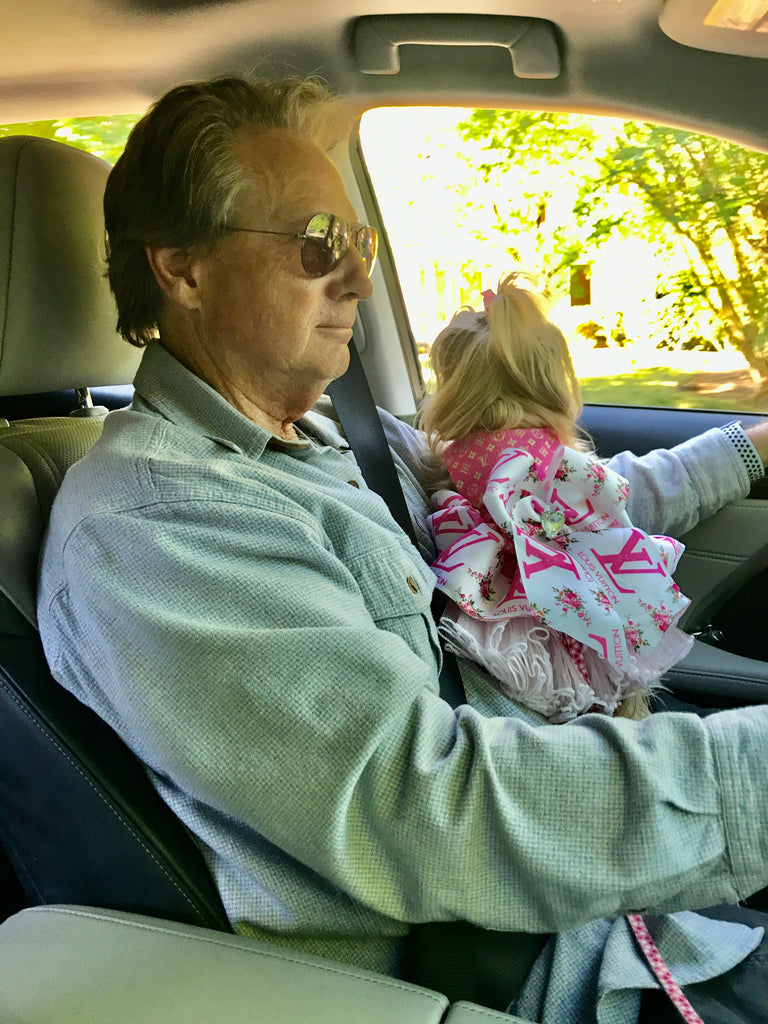 Daddy and I are having an outing,