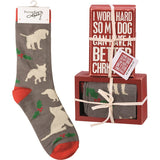 I Work Hard So My Dog Can Have A Better Christmas Gift Set