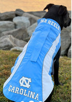 NC Tarheels Dog Fleece Lined Jacket
