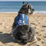 Dog Harness -  Catching Waves - with Leash