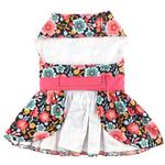 Blooming & Peach Floral Dog Dress