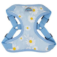 Wrap & Snap Choke Free Dog Harness - Blue Daisy