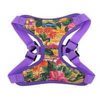 Wrap & Snap Choke Free Harness - Sunset Hibiscus