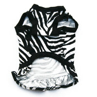 The Diamond Designer Collection - Diva Zebra Dress Enhanced with Denim