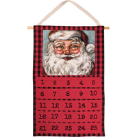 Wall Countdown Santa