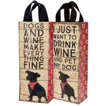 Wine Tote - Dogs & Wine