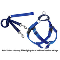 Royal Blue Freedom No-Pull Dog Harness w/ Leash