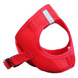 Solid Ultra Choke Free Dog Harness - Red