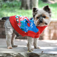 Ugly Snowman Christmas Holiday Dog Sweater