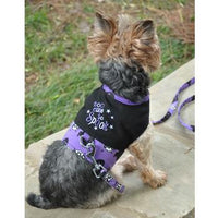 Halloween Dog Harness - Too Cute to Spook with Matching Leash - Matching Girl Doggie Dress Available