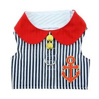 Sailor Boy Fabric Harness and Matching Leash
